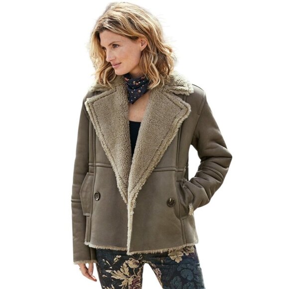 Peruvian Connection Dillon Shearling Jacket Womens Size S Lamb Leather $3000 - Picture 11 of 11